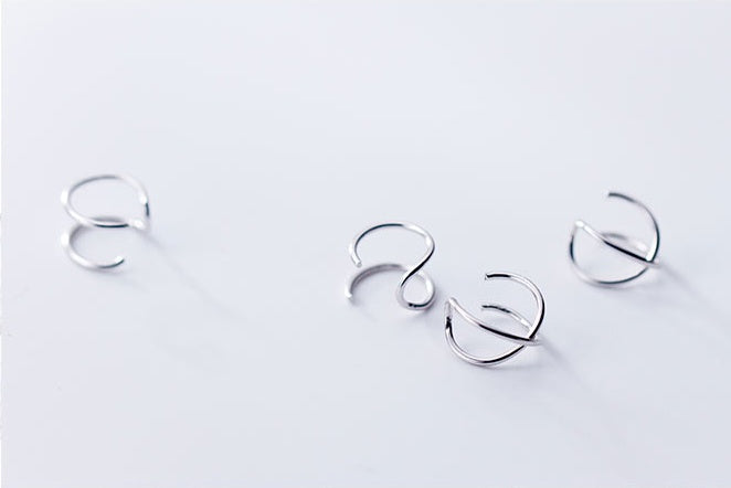 Silver Clip Ear Ring - S925