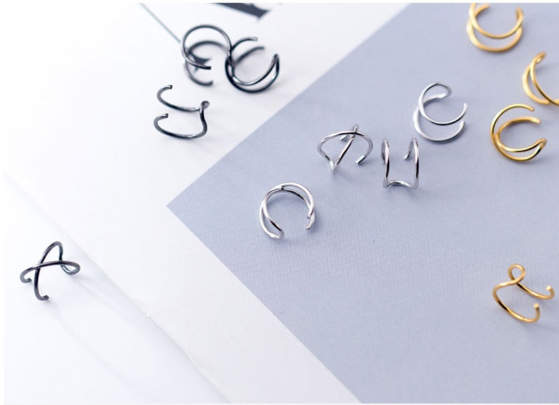 Silver Clip Ear Ring - S925