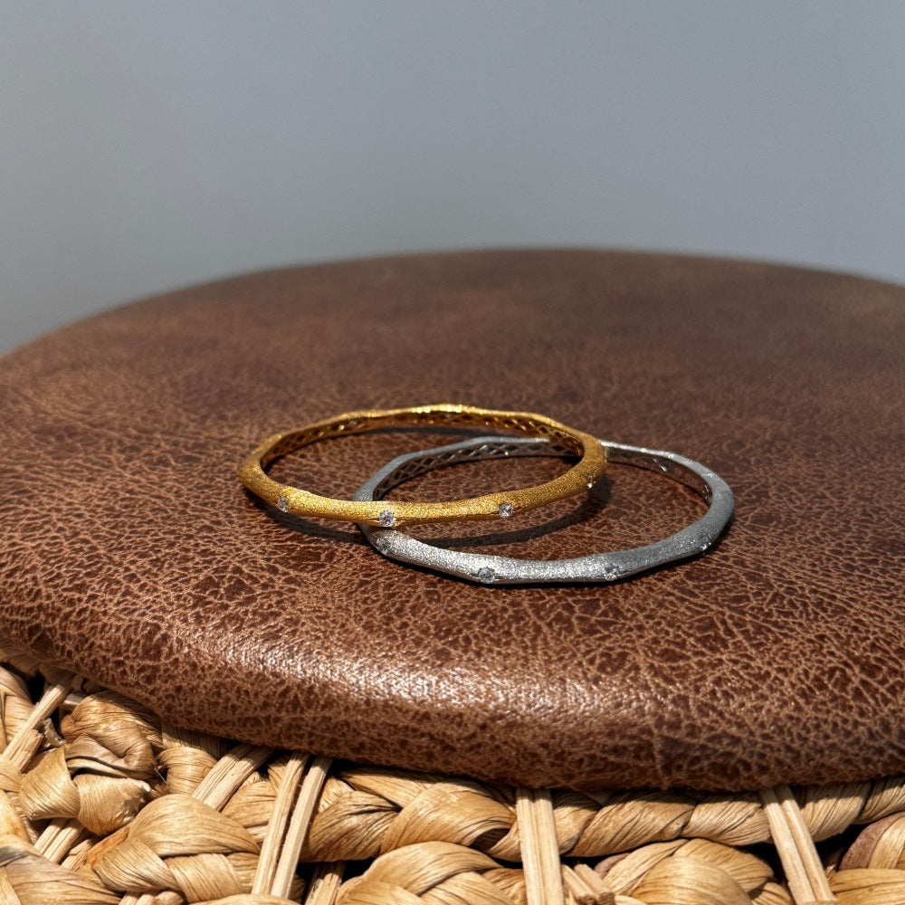 Sculpted Bamboo Bracelet