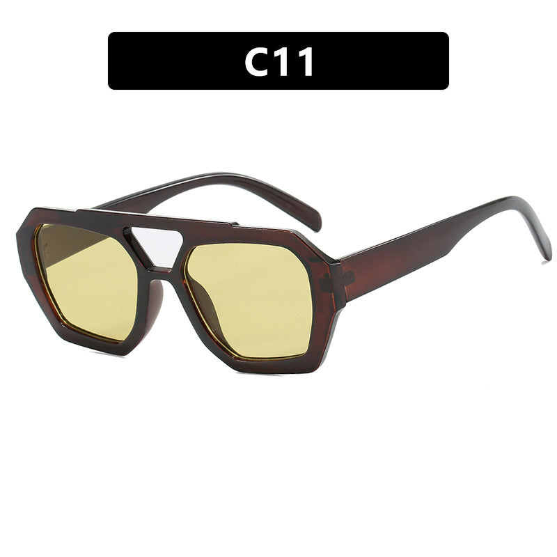 Thick Frame Power Sunglasses