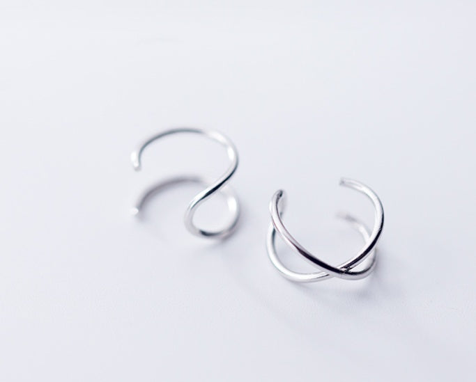 Silver Clip Ear Ring - S925