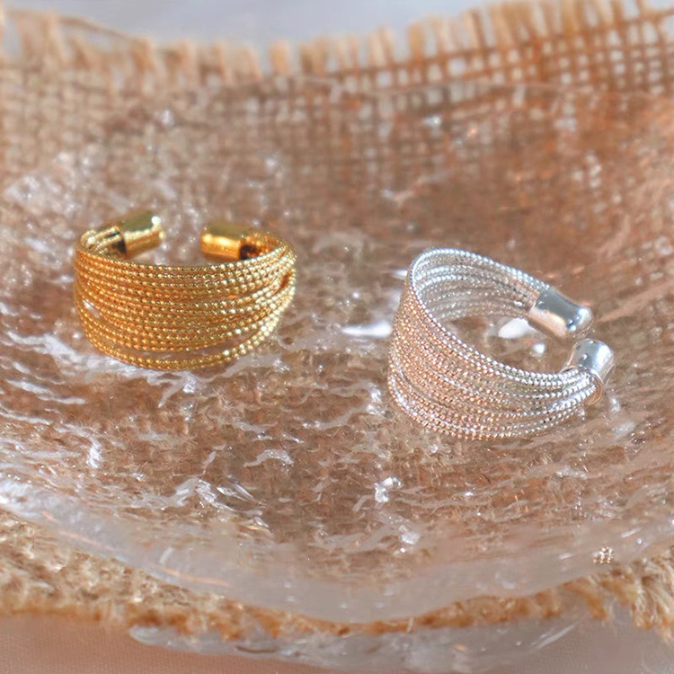 Shimmering Silver & Gold Ring