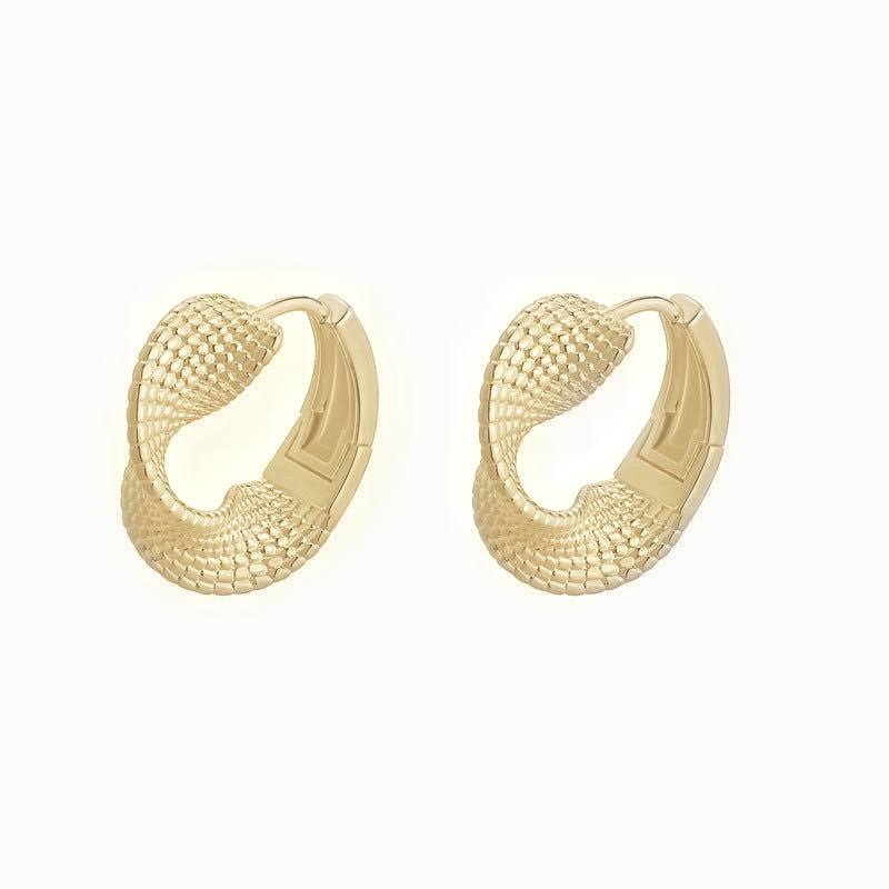 Warped Elegance Earrings