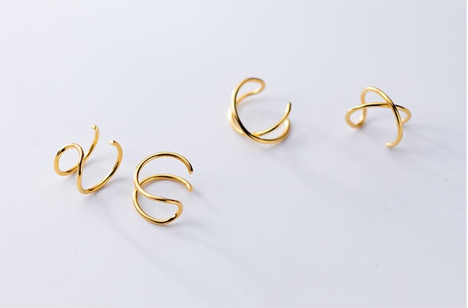 Silver Clip Ear Ring - S925