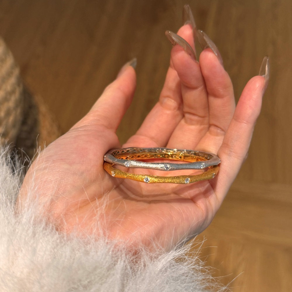 Sculpted Bamboo Bracelet