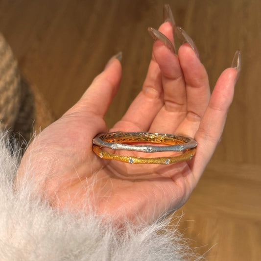 Sculpted Bamboo Bracelet