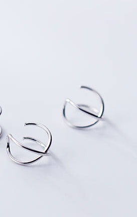 Silver Clip Ear Ring - S925