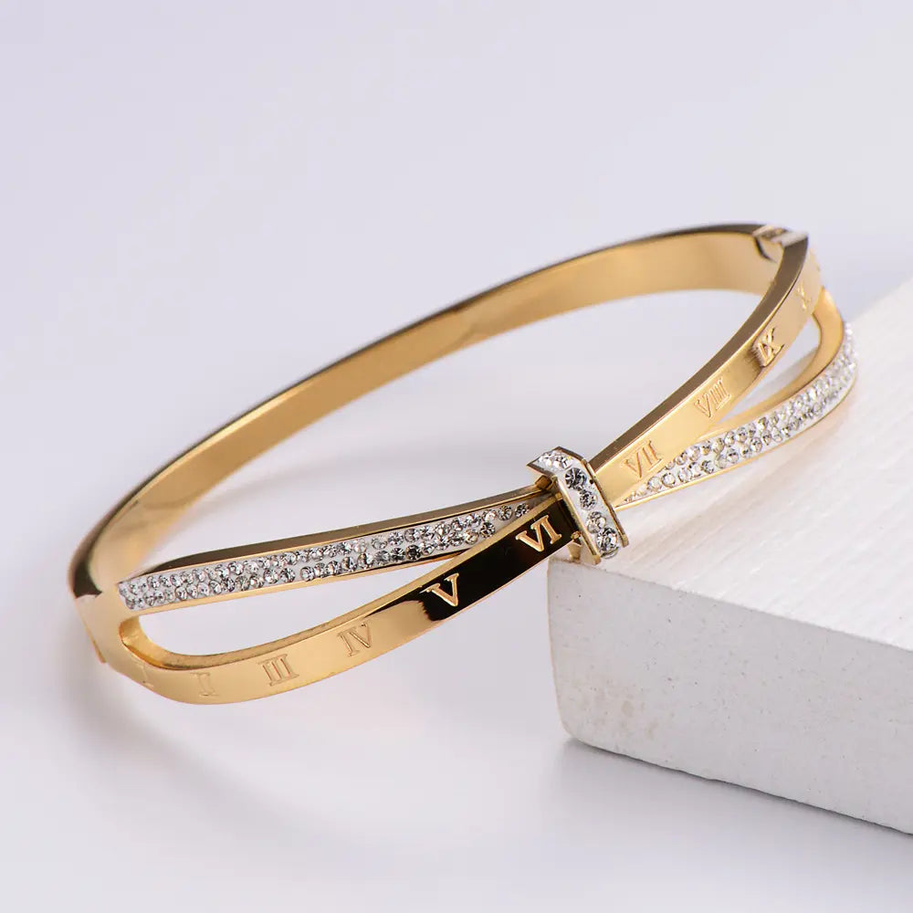 Timeless Elegance: Roman Numeral Bracelet