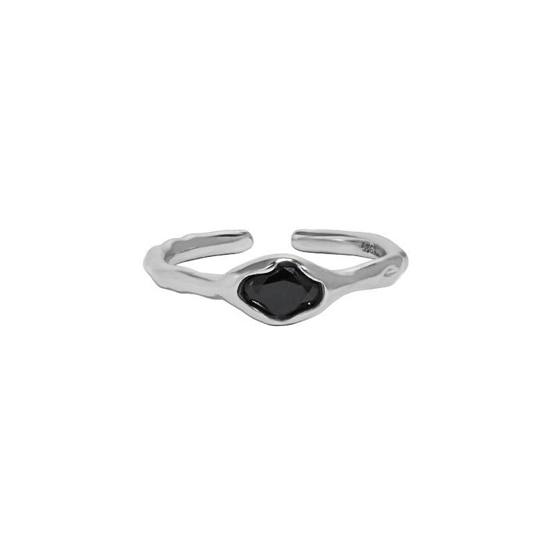 Minimalist Versatile Micro-Set Zircon Sterling Silver  Ring