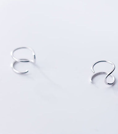 Silver Clip Ear Ring - S925