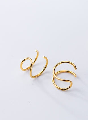 Silver Clip Ear Ring - S925