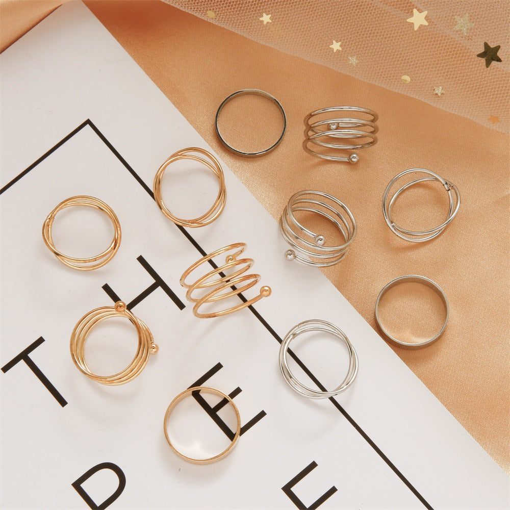 Modern Stacking Ring