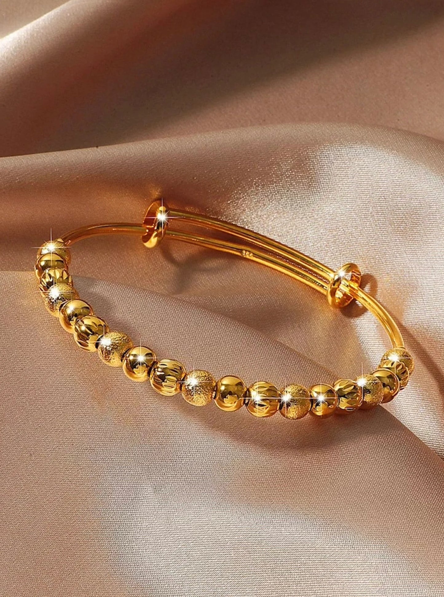 Silver and Gold Bracelet, Pearls